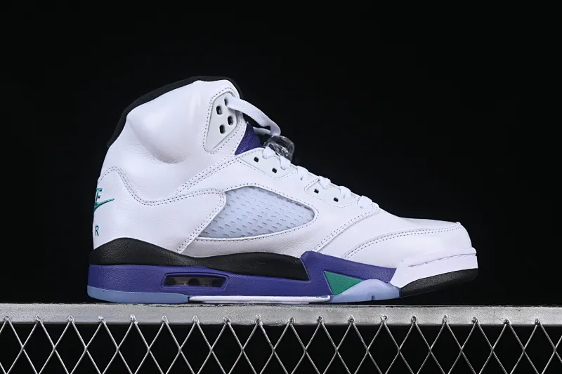 All categories Air Jordan Jordan series basketball shoes Air Jordan 5 Air Jordan 5 OG "Grape" AJ5 Joe 5 White Grape HQ7978-100